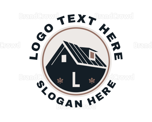 House Roof Repair Service Logo