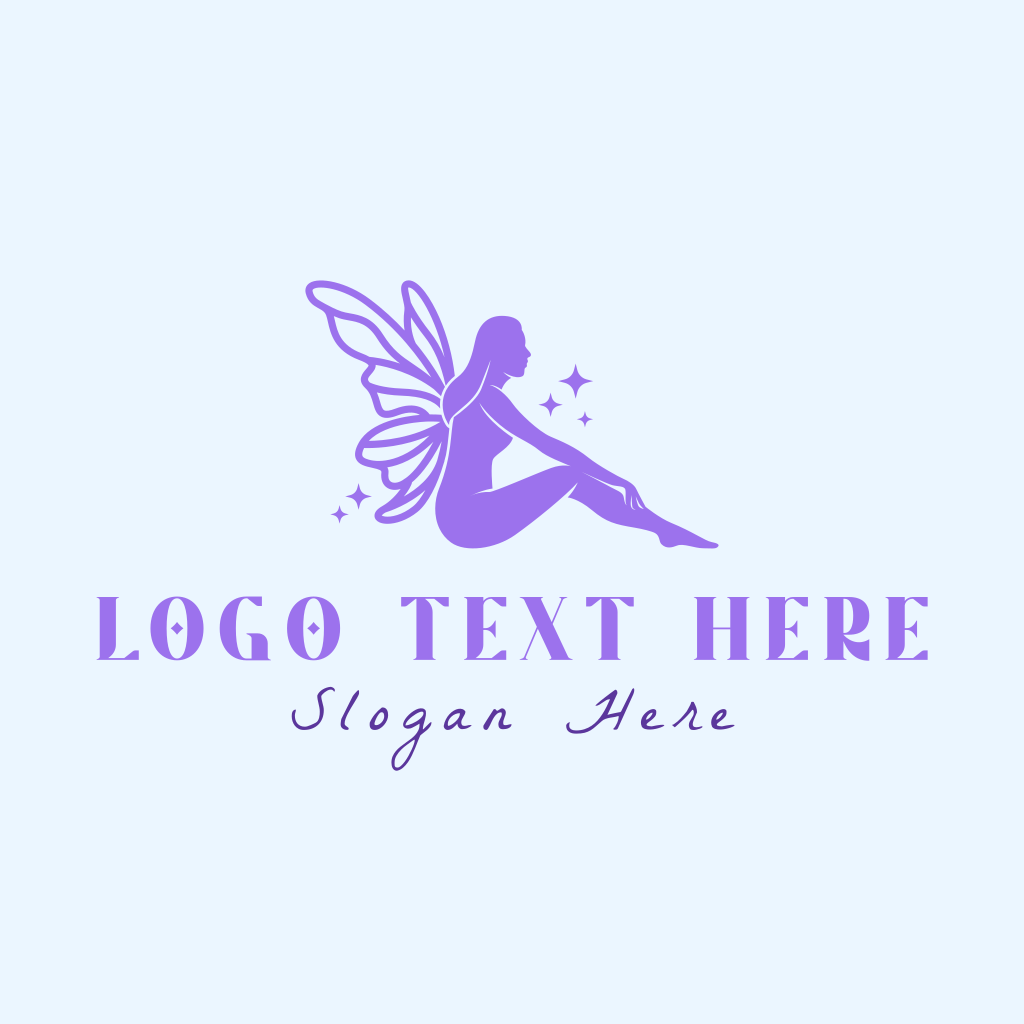 Fairy Goddess Sparkle Logo | BrandCrowd Logo Maker