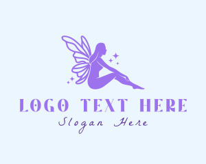 Fairy Dust - Fairy Goddess Sparkle logo design
