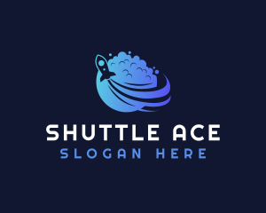 Space Shuttle Launch logo design