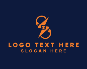 Ligtning - Lightning Plug Socket logo design
