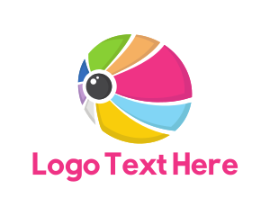 Colorful - Colorful Ball Camera logo design