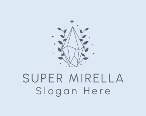 Jewelry - Premium Crystal Leaves logo design
