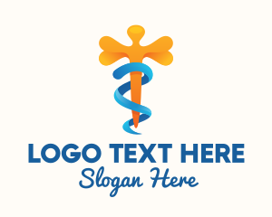 Healthcare Medical Symbol logo design