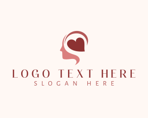 Iq - Human Mind Heart logo design