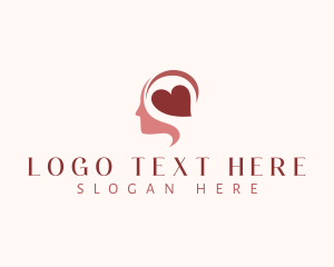 Psychotherapy - Human Mind Heart logo design