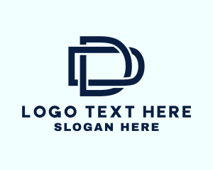 Modern Professional Letter D Logo