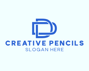 Modern Professional Letter D logo design