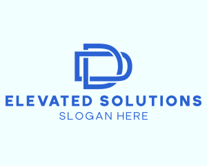 Modern Professional Letter D logo design