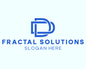 Modern Professional Letter D logo design