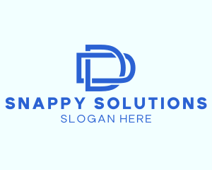 Modern Professional Letter D logo design