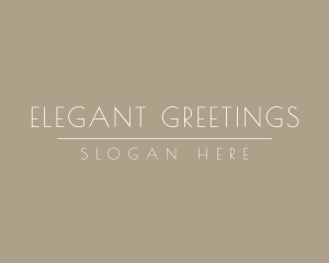 Elegant Luxury Business  logo design