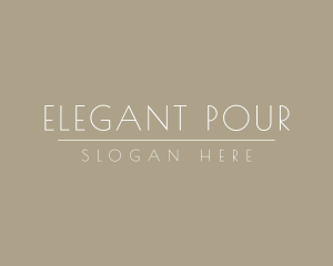 Elegant Luxury Business  logo design