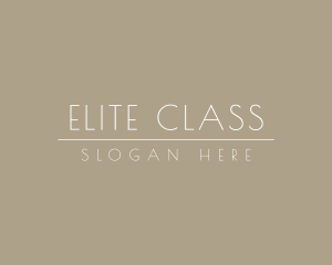 Elegant Luxury Business  logo design