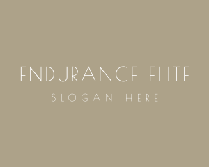 Elegant Luxury Business  logo design