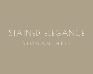 Elegant Luxury Business  logo design