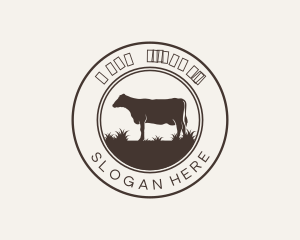 Livestock - Grass Cow Farm logo design