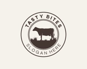 Beef - Grass Cow Farm logo design