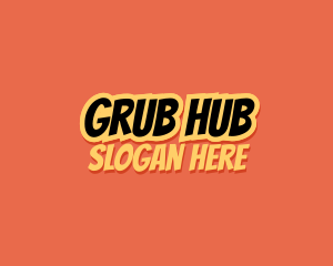 Grub - Spicy Asian Food logo design