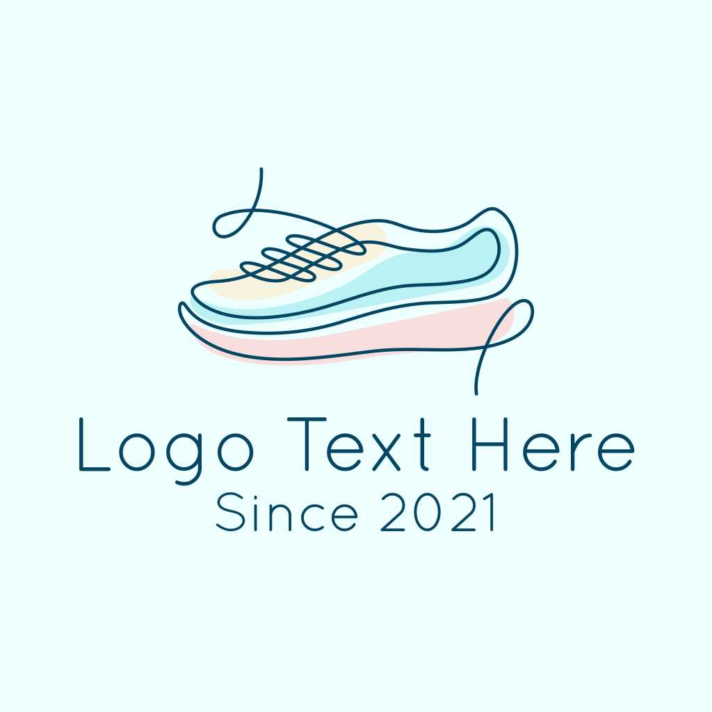 Sneaker Shoe Shoelace Logo | BrandCrowd Logo Maker