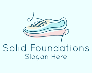 Sneaker Shoe Shoelace Logo