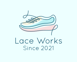 Shoelace - Sneaker Shoe Shoelace logo design