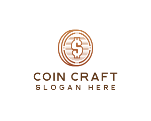 Money Coin Cash logo design