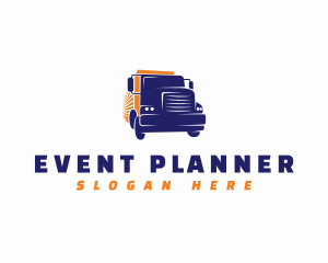 Commercial Vehicle - Logistics Express Truck logo design