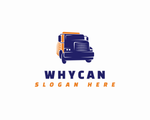 Delivery - Logistics Express Truck logo design