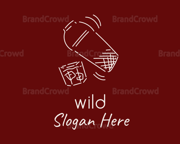 Whisky Cocktail Shaker Logo