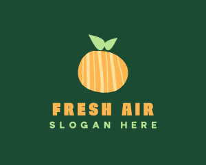 Orange Citrus Fruit logo design