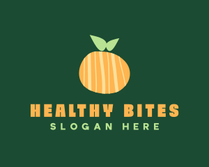 Orange Citrus Fruit logo design