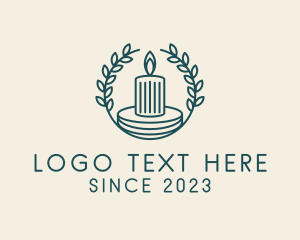 Spiritual - Organic Scented Candle logo design