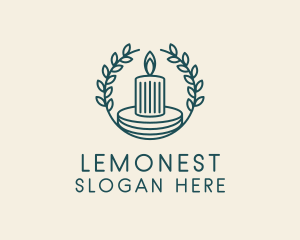 Organic Scented Candle  Logo