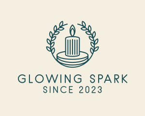 Organic Scented Candle  logo design