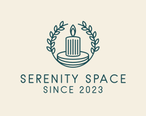 Calm - Organic Scented Candle logo design