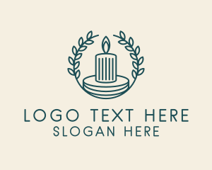 Organic Scented Candle  Logo