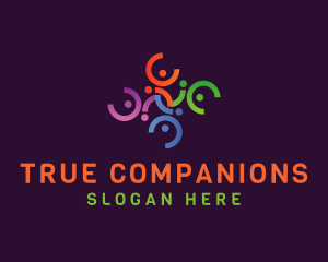 Friendship - Team People Community logo design