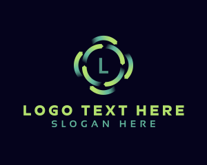 Algorithm - Digital AI Developer logo design