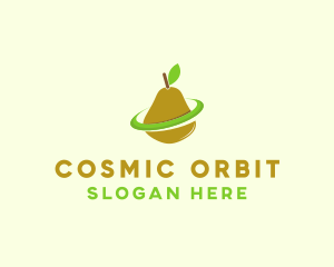 Orbit - Fruit Pear Orbit logo design