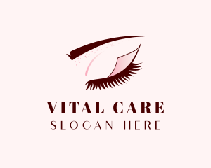 Beauty Eyelash Perm Salon Logo