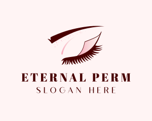 Beauty Eyelash Perm Salon logo design