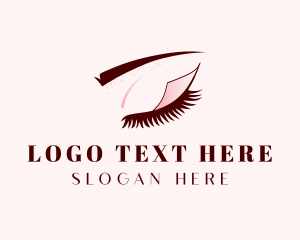 Beauty Eyelash Perm Salon Logo