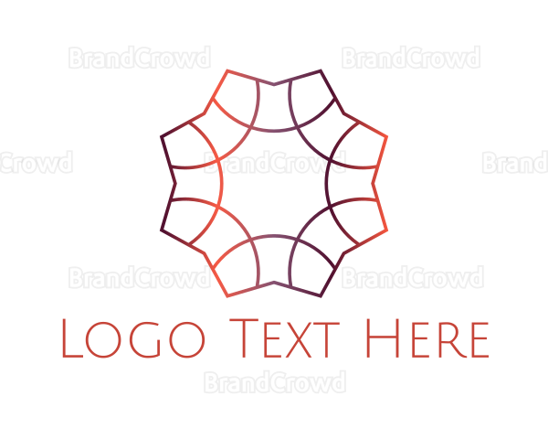 Gradient Tile Pattern Logo