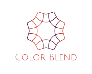 Gradient Tile Pattern logo design