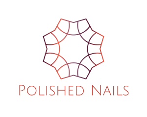 Gradient Tile Pattern logo design