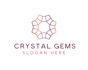 Gradient Tile Pattern logo design