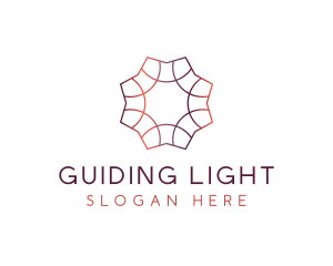 Gradient Tile Pattern logo design