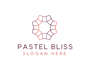 Gradient Tile Pattern logo design