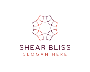 Gradient Tile Pattern logo design